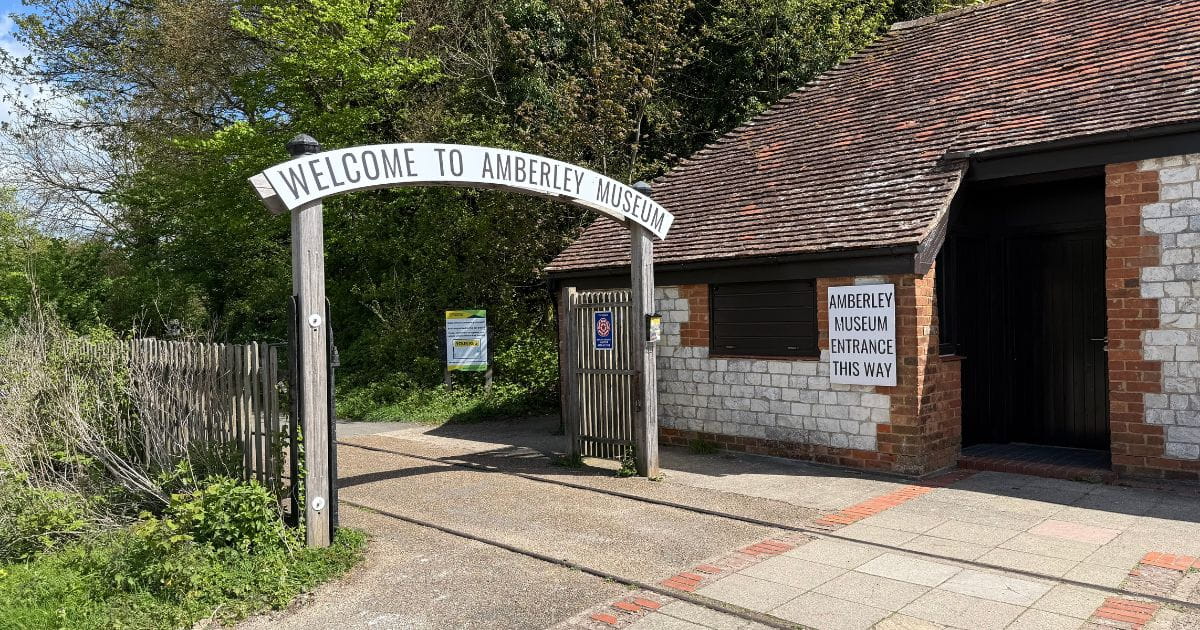 Amberley Museum on a circular walk from Amberley station