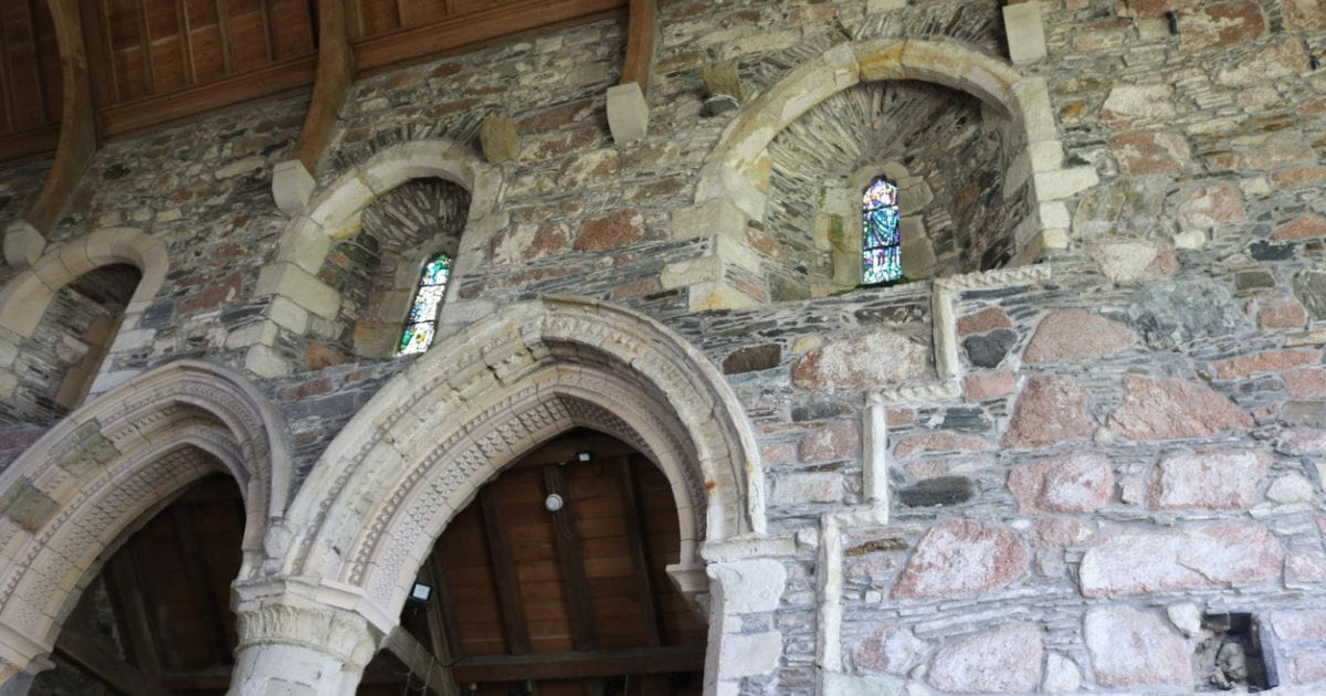 Stock image of an ancient church