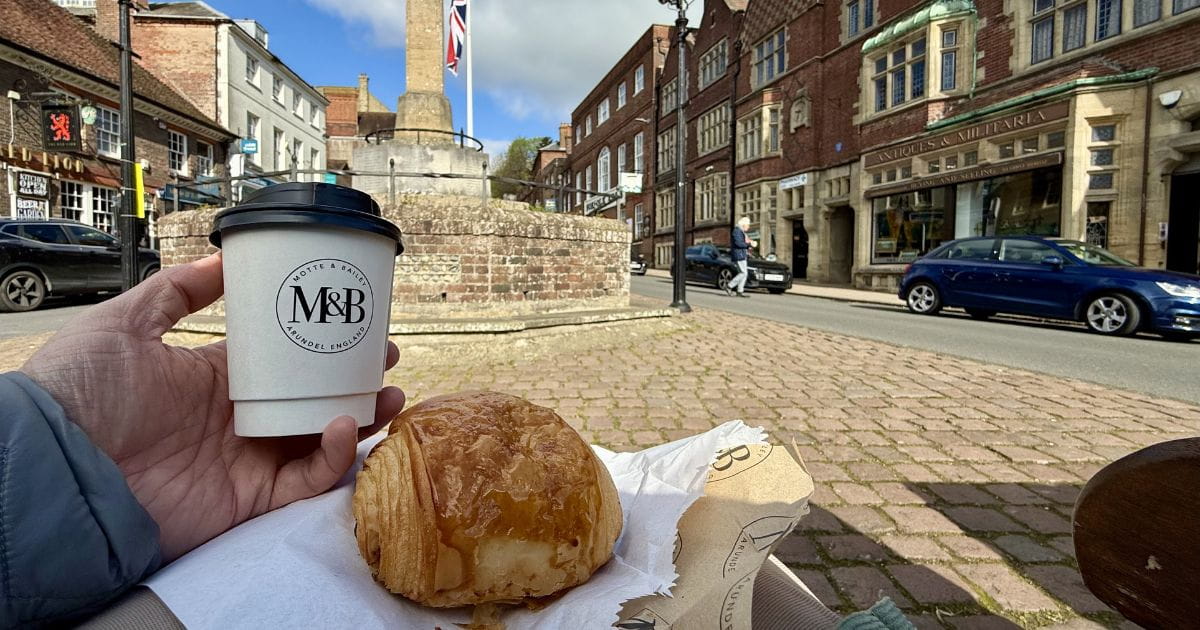 Motte and Bailey café coffee shop Arundel