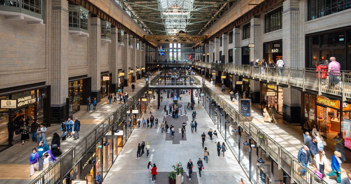 Shopping at Battersea Power Station
