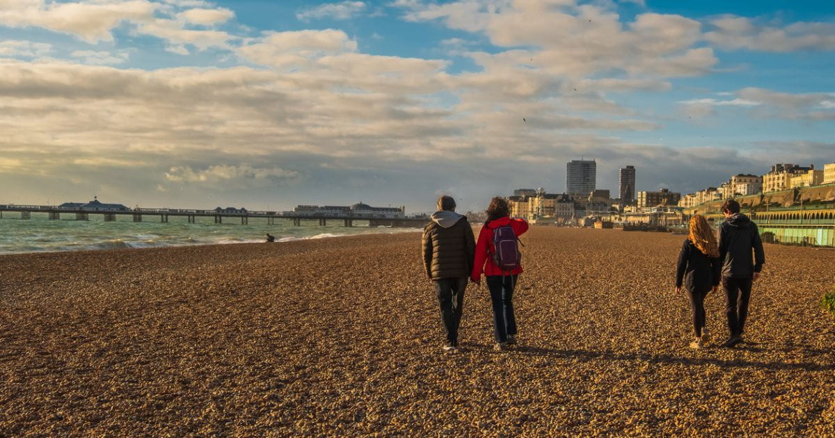Coastal walks near Brighton