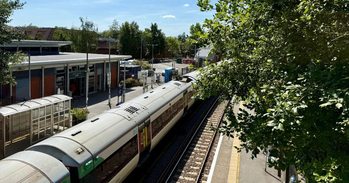 Southern Railway Train at East Grinstead Station