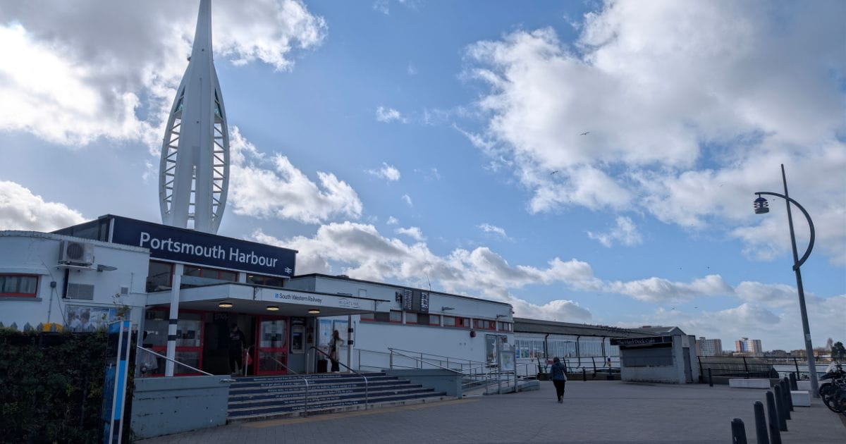 Portsmouth Harbour railway station
