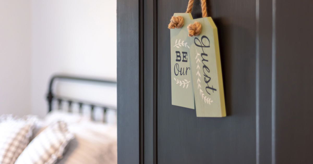 Stock image of a guest house B&B