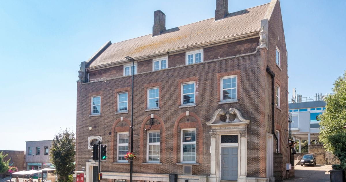 Uckfield high street the old post office