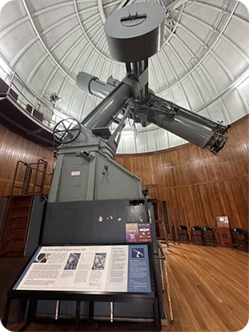An instrument in an observatory