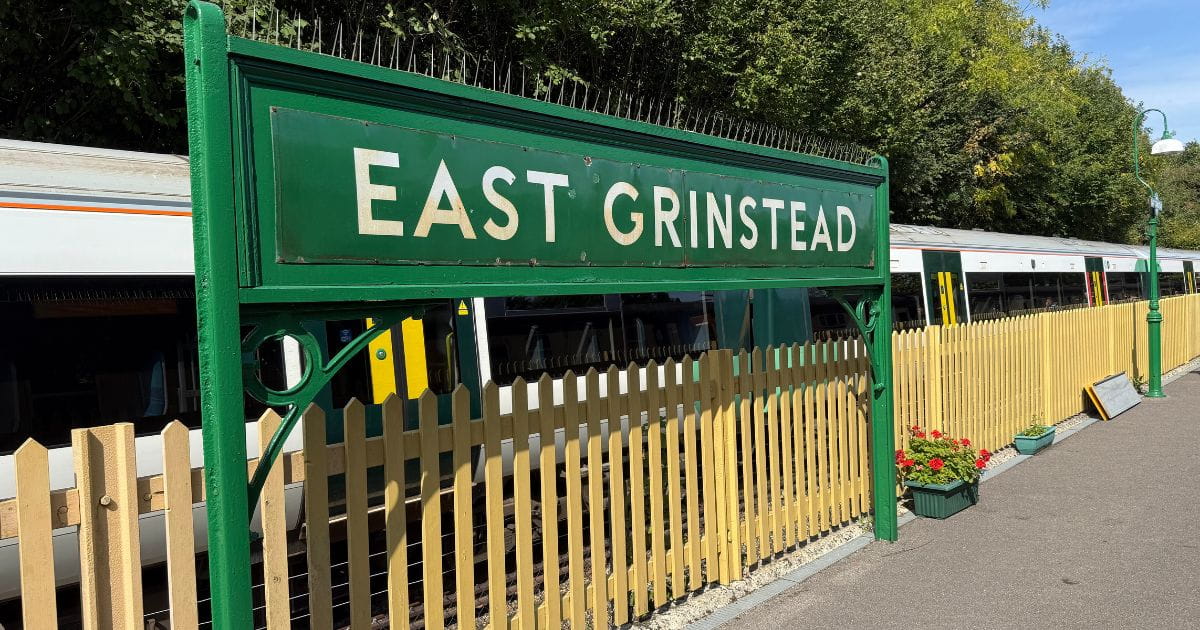 Bluebell Railway East Grinstead platform