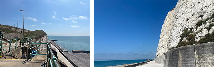 View of Brighton seaside