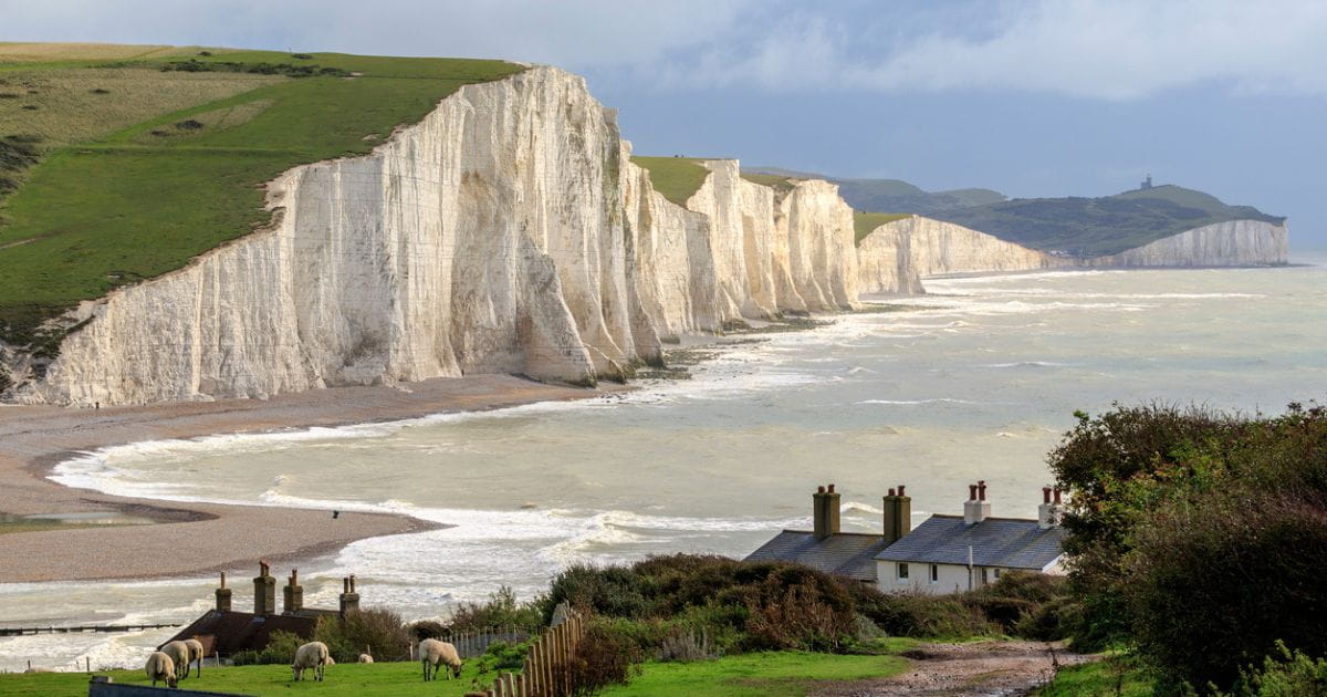 Seven Sisters cliffs walks Eastbourne