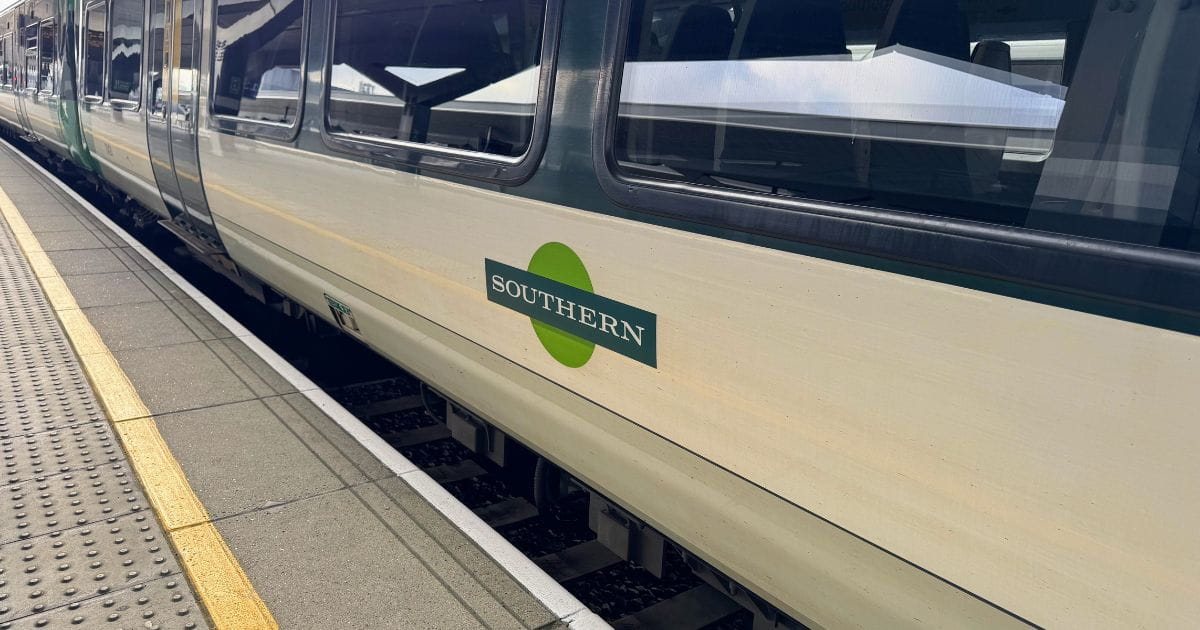 Southern railway train