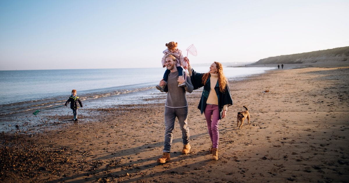 Beach walks Brighton coastal