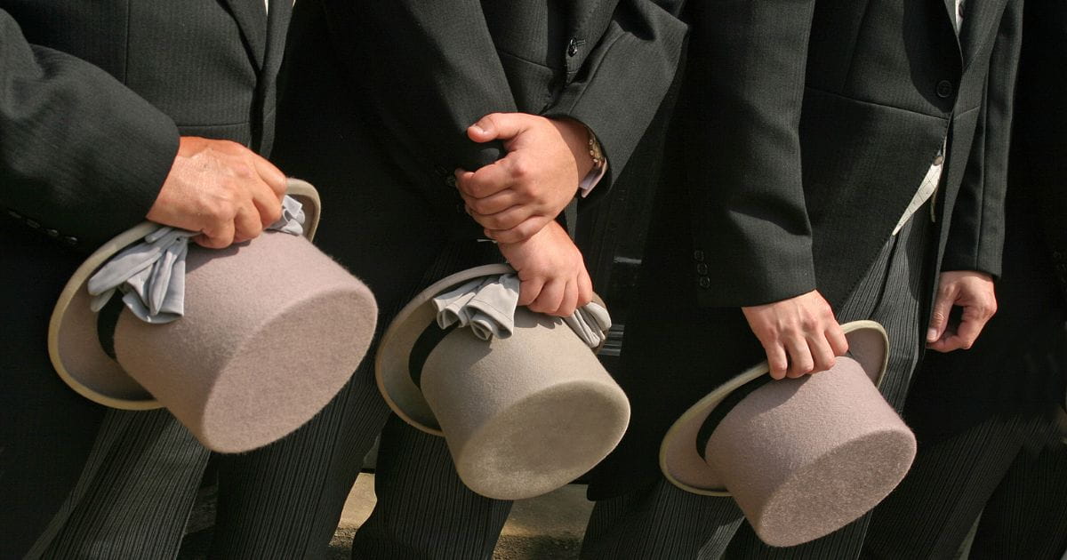 Epsom Derby Men Top Hats Tails What To Wear