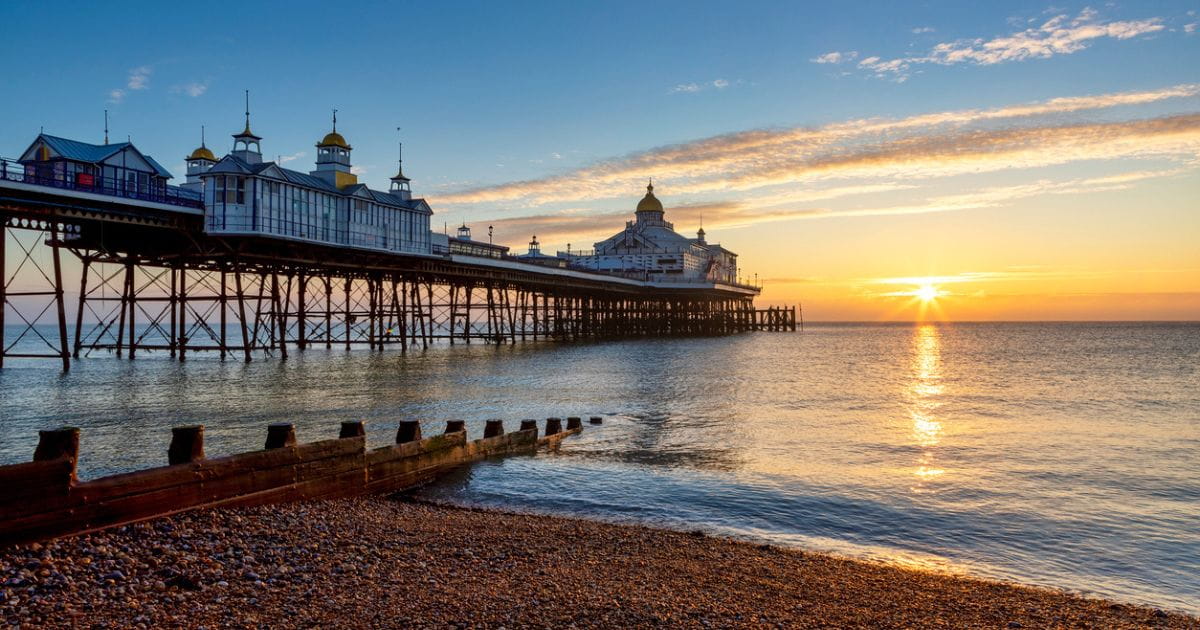 eastbourne chippy by the beach