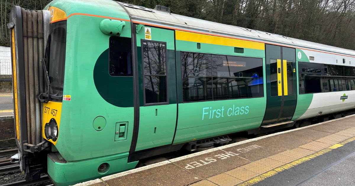 Southern railway train