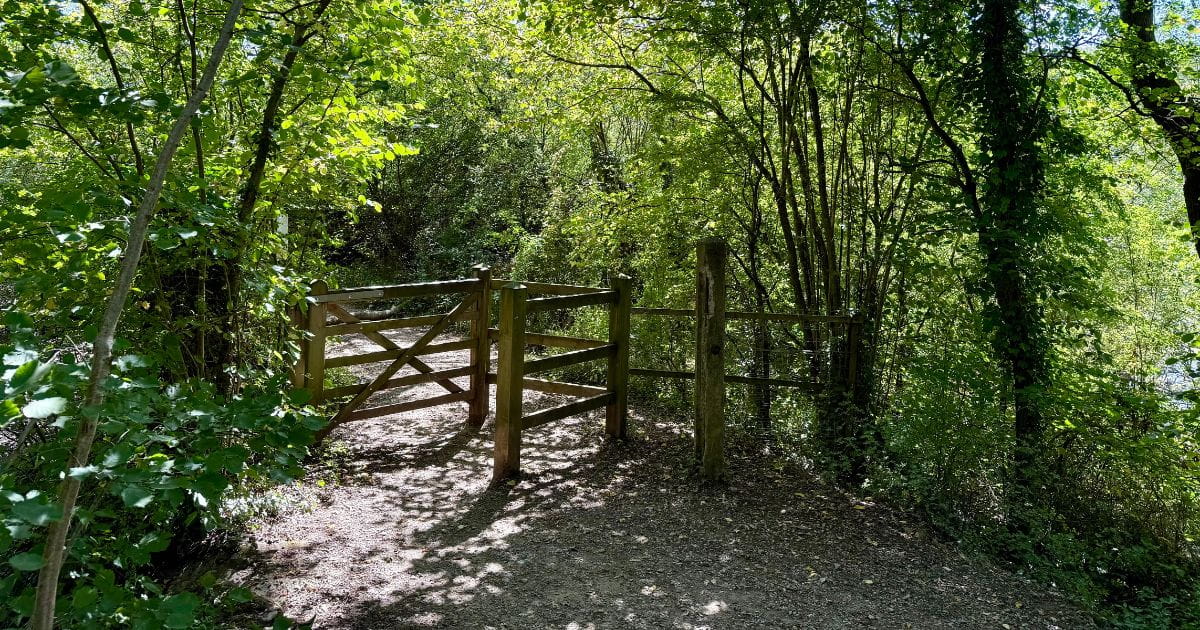 Countryside Walk Over A Stile East Grinstead