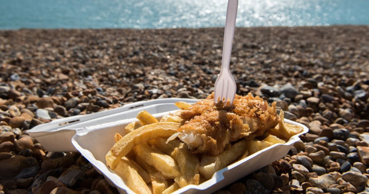 Maggie’s Fish and Chips Hastings seafront restaurant food