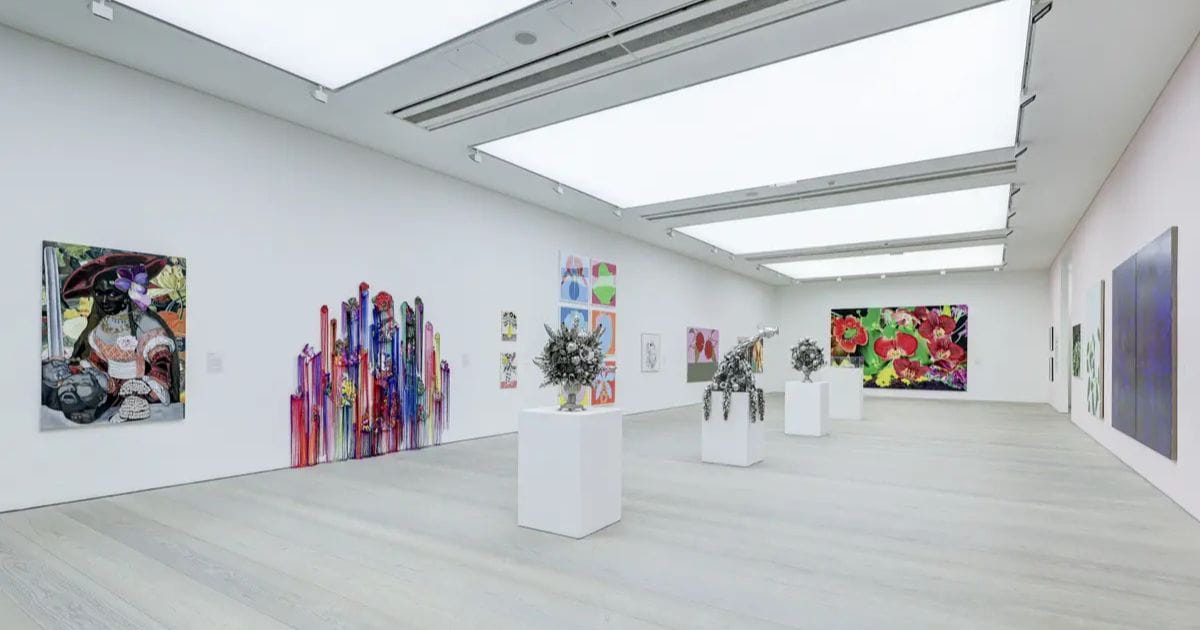 Saatchi Gallery near London Victoria