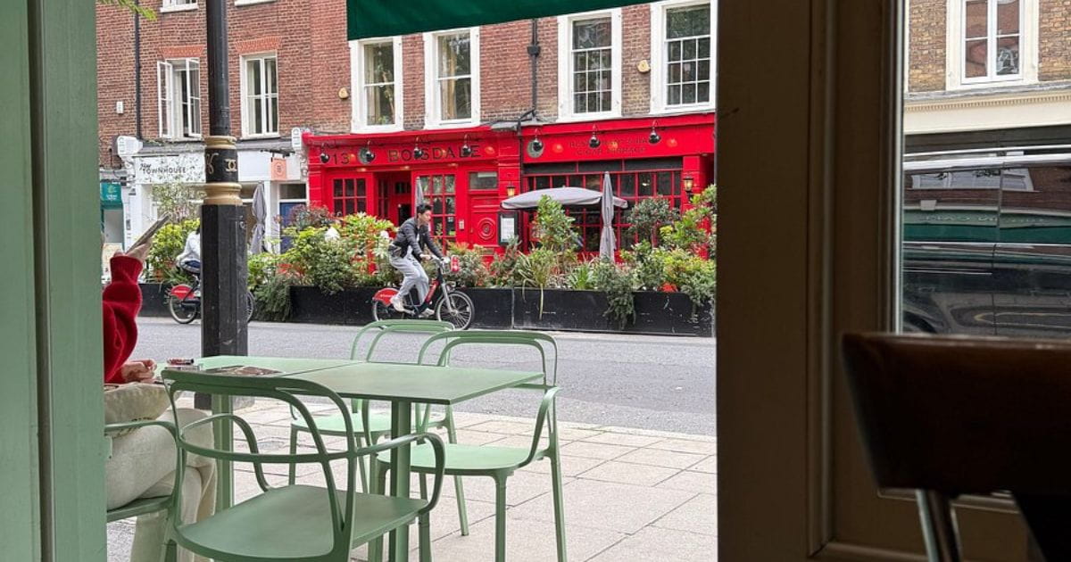 the green cafe lunch spot london victoria