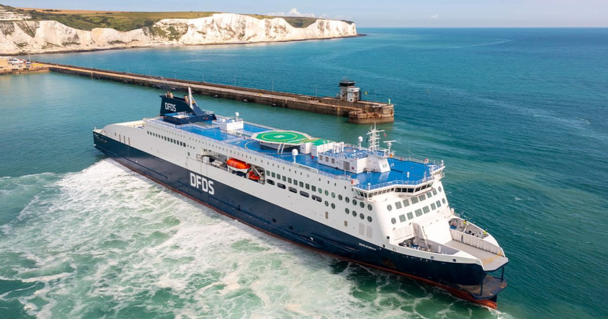 DFDS ferry Newhaven to Dieppe with Southern Railway
