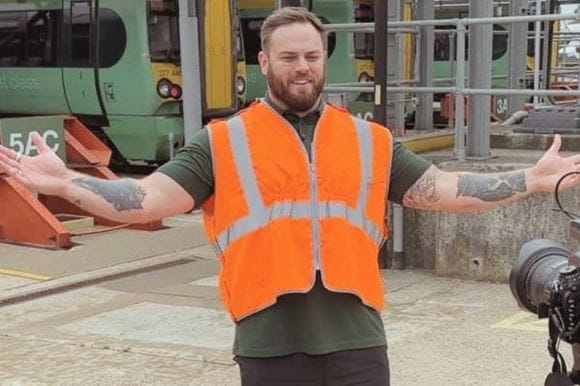 Andy Flynn Strongman Railblazer Hero