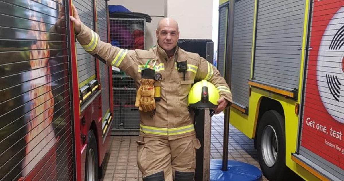 Ricky Nuttall Firefighter London Fire Brigade