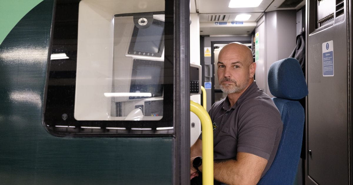 Ricky Nuttall Southern Railway train driver