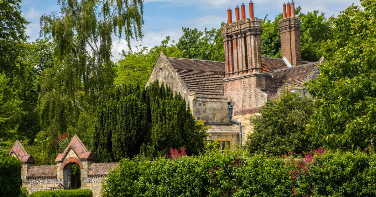 Southover Grange house and gardens Lewes