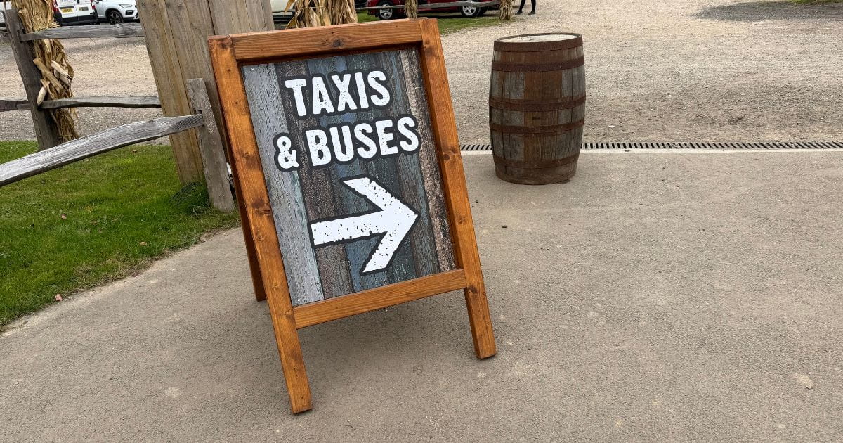 how to get to Tulleys farm by train