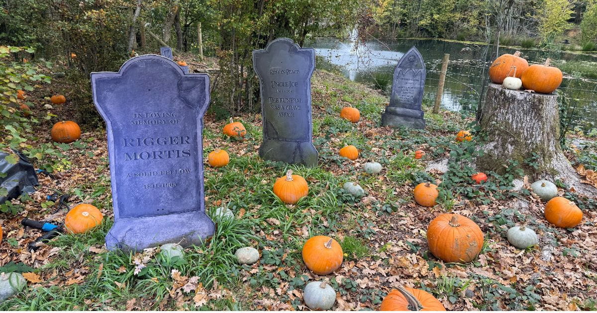 Tulleys farm halloween woodland trail