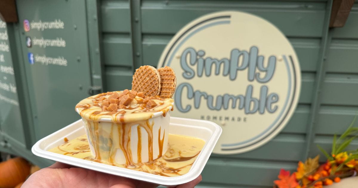 Tulleys Farm pumpkin patch simply crumble food and drink