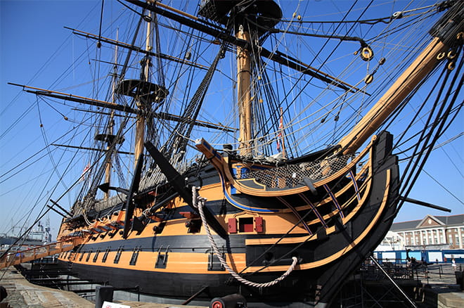 Portsmouth HMS Victory ship
