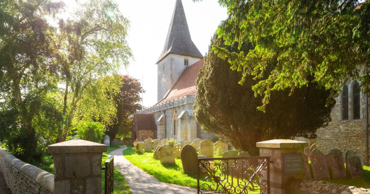 Holy Trinity Church Bosham historical landmark