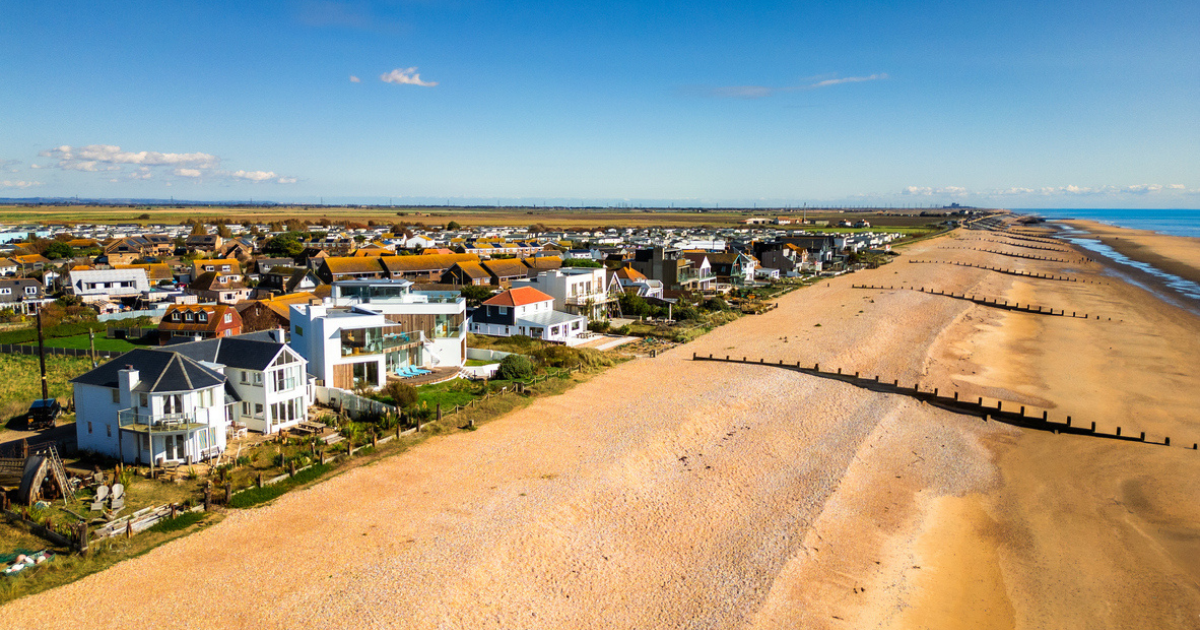 Camber Sands near Rye East Sussex