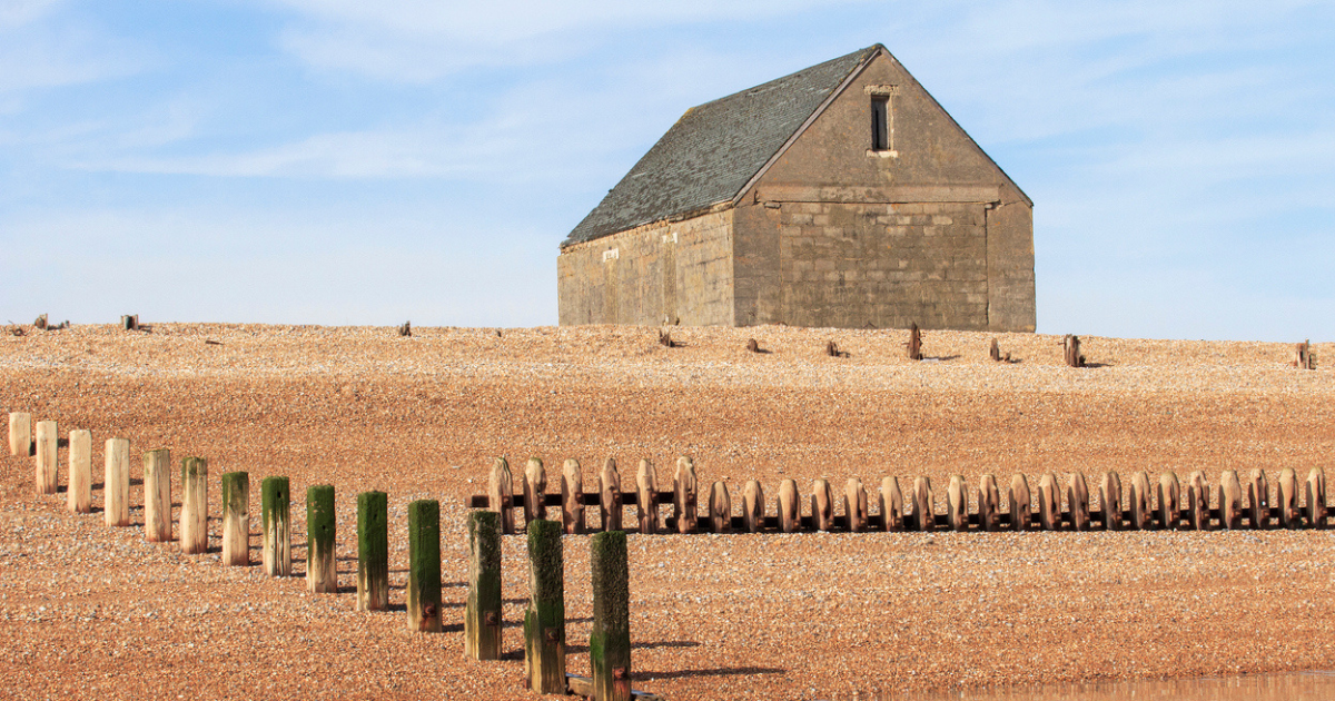 Grade II Listed Lifeboat Station on Winchelsea Beach near Rye