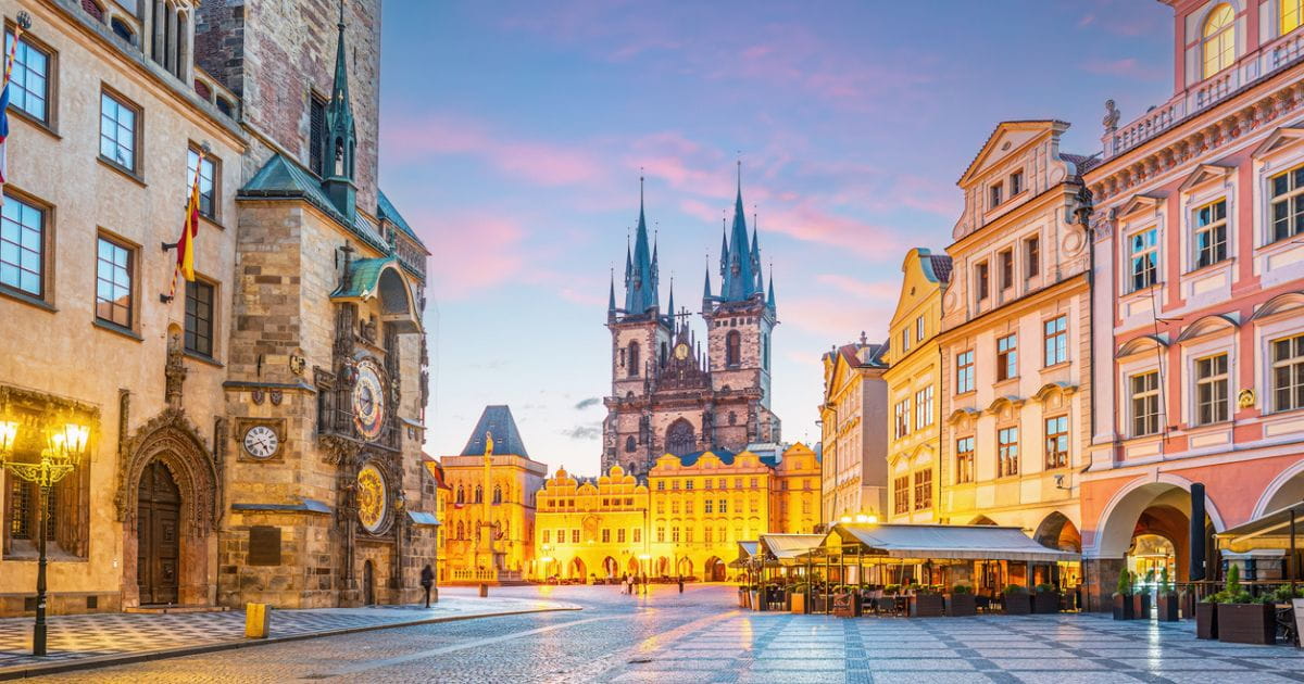 Prague city escape mini break holiday