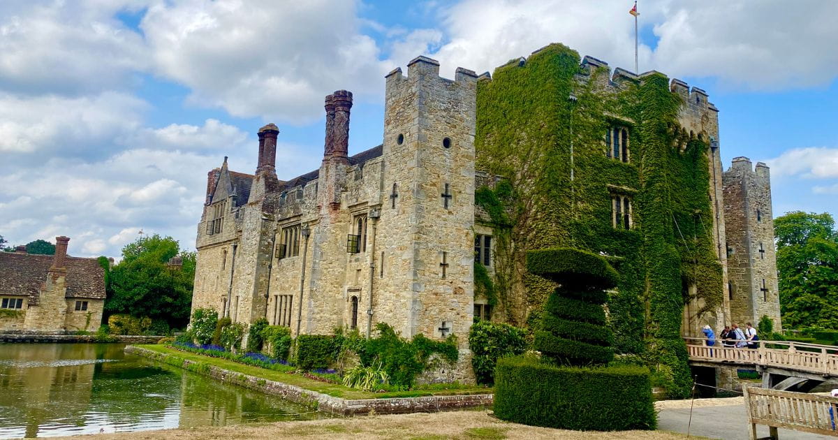Hever Castle in Kent summer family day out ideas