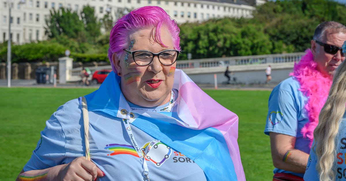 Southern railway colleague at Brighton Pride
