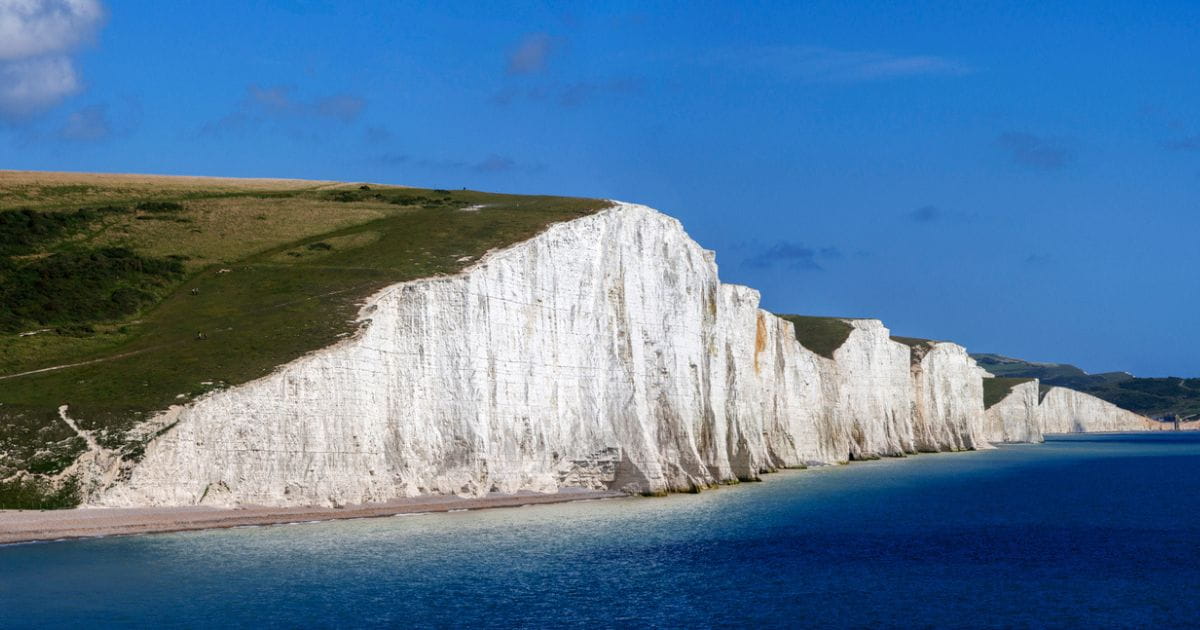 Seven Sisters cliffs Eastbourne Sussex