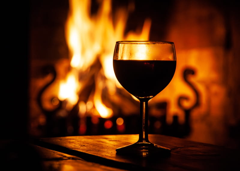 a close up of a wine glass