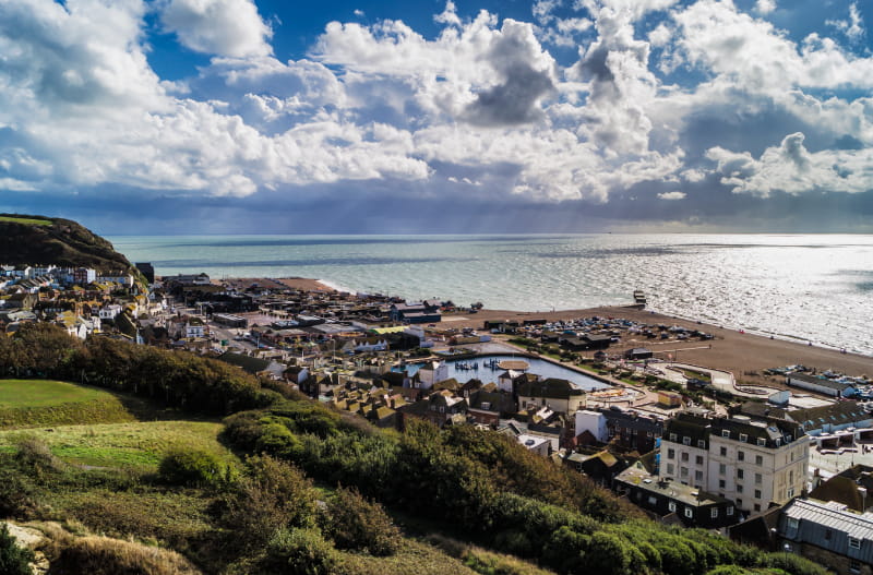 a large body of water